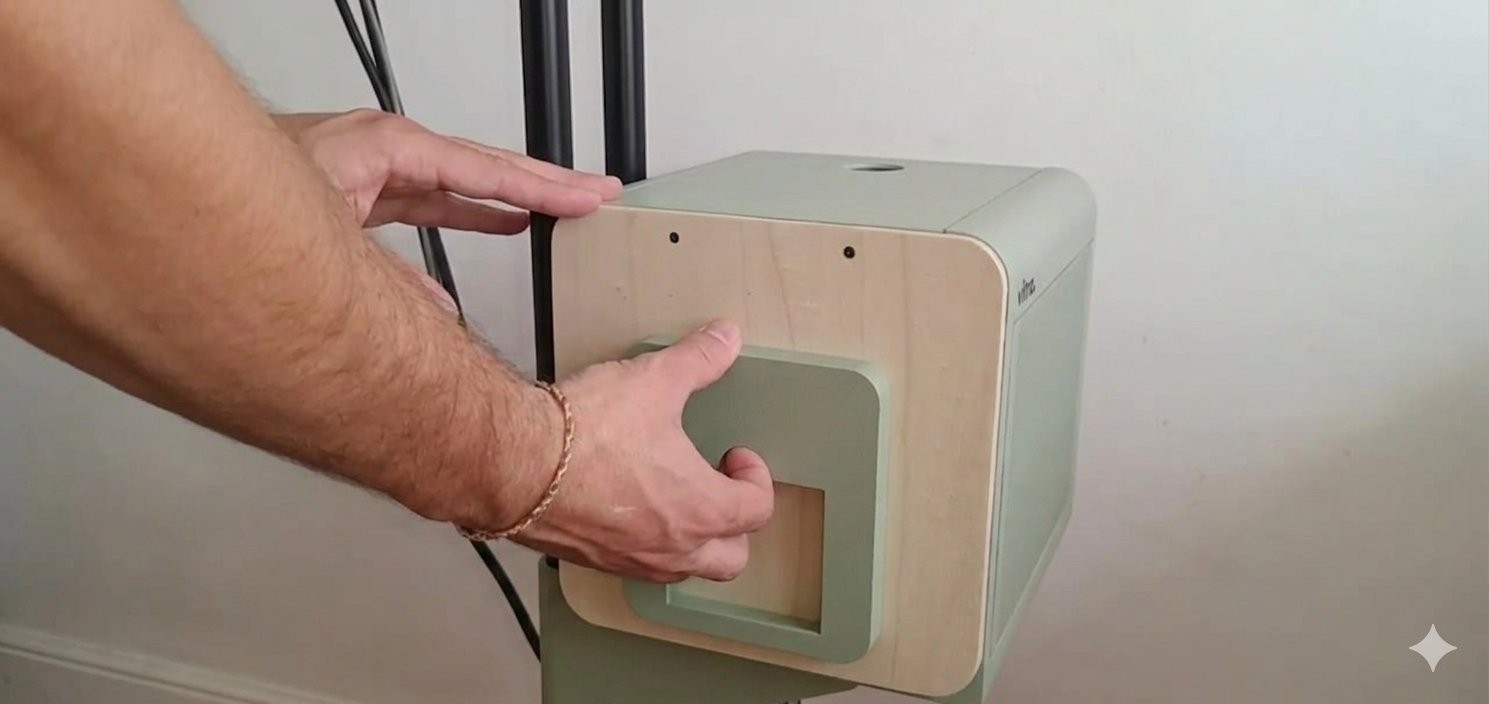 Étape 1 : Retirer les panneaux aimantés